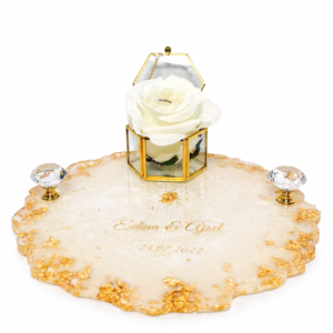 Trauungsring-Tablett | Verlobungstablett